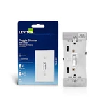 Leviton White 600 Toggle Dimmer Switch 1 Pk. Fixed Price $20.94.