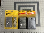 Nos 3-PACK Lot Bell 5712-5 Single Gang Weatherproof Cover Duplex Receptacle. Fixed Price $19.97.