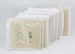 Leviton PJ2-I, Gang Toggle Switch Wall Plate, Ivory, (qty 14). Fixed Price $12.95.