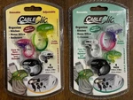 Qa Worldwide KP0162 & KP0087 Cable Clic Organizer Pack 4 Micro And Mini SL13. Fixed Price $16.97.