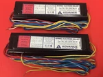 Advance Electronic Ballast P/n: VEL-3S40-RH-TP Lot Of (2) 277 Volts New. Fixed Price $16.50.