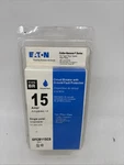 Eaton GFCB115CS 15A Circuit Breaker Type Br, Single Pole, Ground Fault. Fixed Price $24.99.