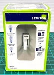 Leviton Led/cfl Toggle Dimmer Wall Switch Single Pole 3-WAY White TSL06-1LW. Fixed Price $12.98.
