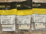 Hubbell Premise Wiring HSB2OW Surface Housing, Port, Office White (lot 3). Fixed Price $19.75.