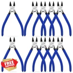 Toolution 10 Pack 6" Floral Wire Cutters Jewelry Craft Snips Blue. Fixed Price $56.99.