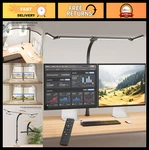 Super Bright 24W Adjustable Led Desk Lamp Eye-care Gooseneck Task Light For Ho. Fixed Price $89.99.