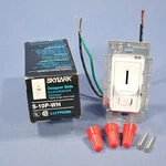 Lutron Skylark White 3-WAY Slide Dimmer Switch On/off Preset 1000W S-10P-WH. Fixed Price $90.24.