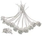 New 10-PACK MR16 Lamp Holder GU5.3 GY6.35 Ceramic Socket Fast Shipping. Fixed Price $18.85.