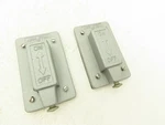 Appleton FSK1VTS External Operated Switch Weatherproof Device Box Cover Lot 2. Fixed Price $79.99.
