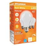 Sylvania 40668 Warm White 450 Lm. Medium Screw Base A19 Led Light Bulb 5.5W. Fixed Price $15.98.