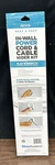 Mono-systems In Wall Power Cord & Cable Hider Kit FSTV70 Flat Screen Nib. Fixed Price $20.00.