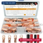 Svaar 20PCS Battery Cable Ends Kit 1/0 Awg 2/0 Copper Lugs Gauge 00. Fixed Price $50.61.