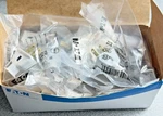 New Lot Of 24 Eaton 183W-BOX Straight Blade Replacement Plugs White 125V 15A 2P. Fixed Price $54.95.