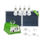 Solar Lights For Inside, 4 Bulbs Shed With On Off Switch, 30W So.... Fixed Price $176.26.
