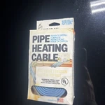 Wrap-on Electric Pipe Heating Cable #31006 120 Volt Built-in Thermostat 6FT (Z5). Fixed Price $20.00.