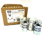 Hubbell Cord Connector, SHC1034ZP, 3/4" Zinc Plated, Liquid Tight (lot Of 7). Fixed Price $25.00.