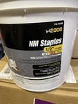 Gardner Bender 1/2 Nm Cable Wood Staples (250 Qty). Fixed Price $15.95.