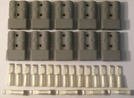 10 Pack SB175 Anderson Connectors Gray Housings + 4 Awg Contacts. Fixed Price $125.99.