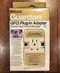 Woods Guardian Gfci Ground Fault Circuit Interrupter Plug Safety Adapter 1651. Fixed Price $11.50.