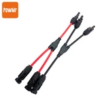 Solar Connectors Y Branch Parallel Adapter Cable Wire Plug Tool For Panel. Fixed Price $5.99.