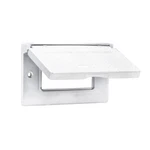 Southwire WCH1GFIW 1-GANG Horizontal Gfci Weatherproof Cover White (pack 50). Fixed Price $320.00.