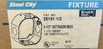 Steel City 25151 3-1/2" Octagon Extension Ring 1-1/2 Deep Knockouts. Fixed Price $13.99.