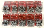 Lot Of 150 Gardner Bender Grey 7/16" Low Voltage Staples 10 Pks PSG-15. Fixed Price $19.99.