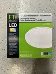 Eti 11 In Color Preference Flushmount Led Light. Fixed Price $25.99.