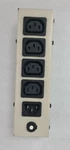 85010071 Interpower 4 Position Accessory Strip. Fixed Price $40.00.