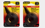 2 Pack Scotch Super 33+ Black Electrical Tape Professional 3/4" W X 450" 10414. Fixed Price $17.93.