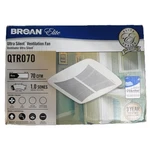 New Broan Elite Series QTR070 Ultra Silent Ventilation Bathroom Fan. Fixed Price $199.95.