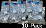 Leviton 002-125 Medium Base Light Socket Outlet Adapter White ( 10-PACK ) New. Fixed Price $19.99.