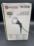 Utilitech #0173740 Green Line 120W Halogen Landscape, Accent Holiday Flood Light. Fixed Price $15.00.