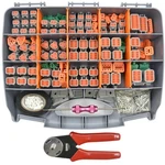 Alfoci 482PC Deutsch Connector Kit 2-12 Pin Waterproof Automotive. Fixed Price $179.99.