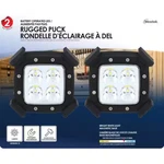 Portable Led Work Light 2 Pack Battery Magnetic For Trucks Trailers. Fixed Price $12.99.