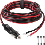 Cuzec Heavy-duty 14AWG 20A Male Plug Cigarette Lighter Adapter Power Supply Cord. Fixed Price $16.53.