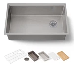 Kohler 33662-PC-NA Strive 32" Undermount Single-bowl Workstation Kitchen Sink... Fixed Price $599.99.