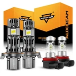 Auxbeam Canbus 130W H13 9008 Led Headlight + H11 H8 Fog Super Bright White. Fixed Price $109.99.