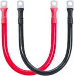 Eco-worthy 2AWG Battery With 5/16' Lug Terminals 12INCH Cables Set Tinned. Fixed Price $23.28.