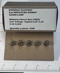 (5 Pack) General Electric E40 Miniature Edison Radio Lamps Light Bulbs 6-8V.. Fixed Price $9.71.