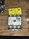 Abb DP30C3P-1 Contactor 3-POLE 30A, 120VAC Coil Small Cosmetic Chip*. Fixed Price $29.99.