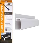 J Channel Desk Cable Organizers By 10 White Raceway. Fixed Price $19.99.