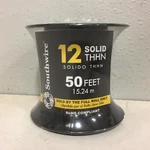 Southwire 11588183 50 Ft. 12/1 Solid Thhn Ul Listed Building. Fixed Price $31.17.