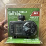 Ace Automatic Outlet Tap Timer Model 28159, Rain Delay, Digital Display. Fixed Price $20.98.