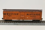 Ho Scale Train Miniature Wm Historical Society Plug Box Car Western Maryland #8. Fixed Price $49.89.