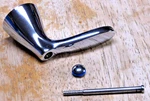 Moen - Accessory Right Handle Kit 183040 Chrome Finish Adler 82602. Fixed Price $35.00.