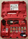 Milwaukee M18 Force Logic 600 Crimper Kit 2679-22 12PC Al Dies #8-350MCM. Fixed Price $1729.99.