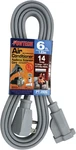 6 Ft Heavy Duty Air Conditioner Extension Cord, 14 Gauge, 125V, 15 Amps. Fixed Price $23.99.