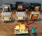 Lot Of 7 Vtg Transformers - Signal Co, Stancur, Triad +. Fixed Price $100.00.
