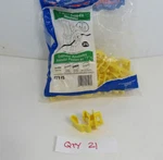 21-PACK Fi-shock T-post Snug-fit Insulators Ity-fs Yellow New Open Package. Fixed Price $10.99.